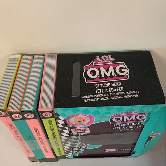 L.O.L. Surprise! O.M.G. Styling Head Neonlicious With 30 Surprises - 1 S… - Picture 2 of 6